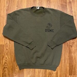 Vintage USMC Sweater Made in USA Mens Size‎ Large